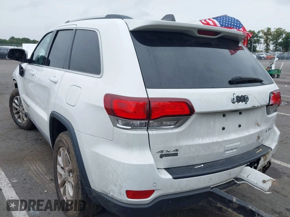 2021 Jeep Grand Cherokee Laredo X with VIN 1C4RJFAG9MC771869, listed as a IAAI auction lot 40444150 with 45,868 mi miles and . Bid and sale history available at DreamBid. Image 3.