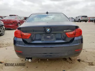 2017 BMW 4 Series 430i with VIN WBA4R7C52HK895575, listed as a Copart auction lot 55348865 with 57,288 mi miles and Clean Title. Bid and sale history available at carsss.com. Image 6.