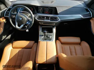 2022 BMW X5 xDrive40i with VIN 5UXCR6C01N9L67332, listed as a Copart auction lot 53049685 with 55,694 mi miles and Salvage Title. Bid and sale history available at carsss.com. Image 8.