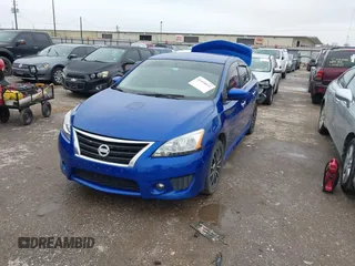 2014 Nissan Sentra SV with VIN 3N1AB7AP3EY322277, listed as a IAAI auction lot 41434612 with 124,668 mi miles and . Bid and sale history available at DreamBid. Image 2.