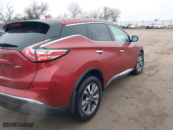 2018 Nissan Murano Platinum with VIN 5N1AZ2MH8JN186201, listed as a IAAI auction lot 41224699 with 168,669 mi miles. Bid and sale history available at carsss.com. Image 4.
