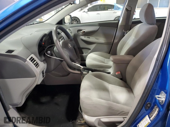 2009 Toyota Corolla with VIN 2T1BU40E49C142631, listed as a Copart auction lot 53734185 with 146,676 mi miles and Salvage Title. Bid and sale history available at carsss.com. Image 7.