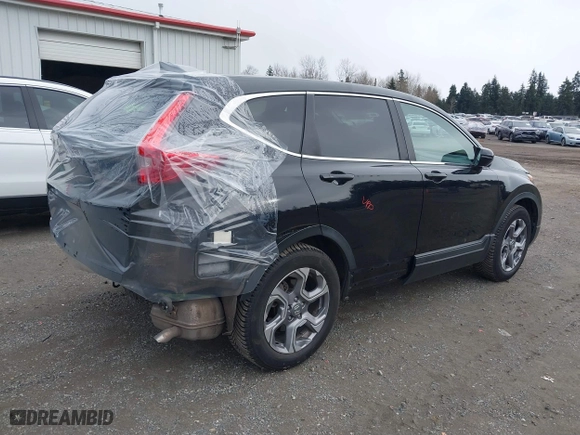 2018 Honda CR-V EX-L with VIN 7FARW1H89JE016128, listed as a IAAI auction lot 41809223 with 49,510 mi miles. Bid and sale history available at carsss.com. Image 4.
