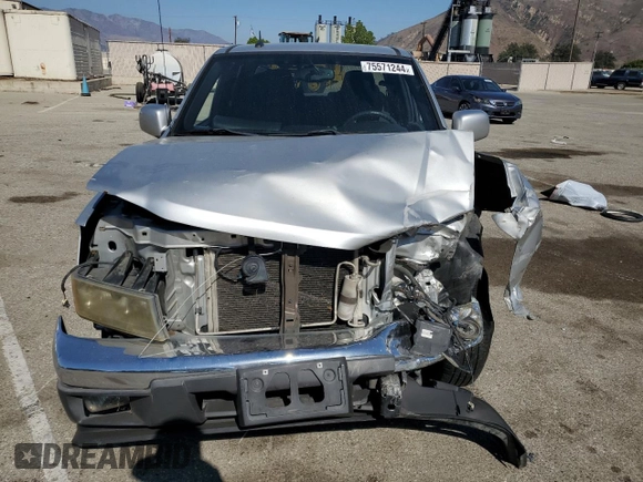2010 GMC Canyon SLE1 with VIN 1GTDSCDE2A8146535, listed as a Copart auction lot 75571244 with 0 mi miles and Salvage Title. Bid and sale history available at carsss.com. Image 5.