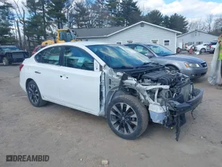 2018 Nissan Sentra SV with VIN 3N1AB7APXJY211638, listed as a IAAI auction lot 41902831 with 126,863 mi miles. Bid and sale history available at carsss.com. Image 1.