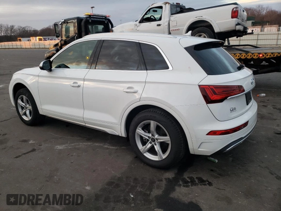 2021 Audi Q5 Premium with VIN WA1AAAFY8M2059824, listed as a Copart auction lot 72962562 with 15,475 mi miles. Bid and sale history available at carsss.com. Image 2.