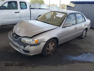 2002 Toyota Corolla CE with VIN 1NXBR12E82Z624794, listed as a IAAI auction lot 42571532 with 122,749 mi miles and . Bid and sale history available at DreamBid. Image 2.
