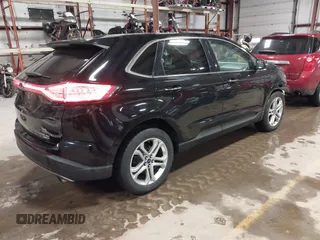 2017 Ford Edge Titanium with VIN 2FMPK4K93HBB80222, listed as a IAAI auction lot 41468774 with 166,500 mi miles. Bid and sale history available at carsss.com. Image 4.