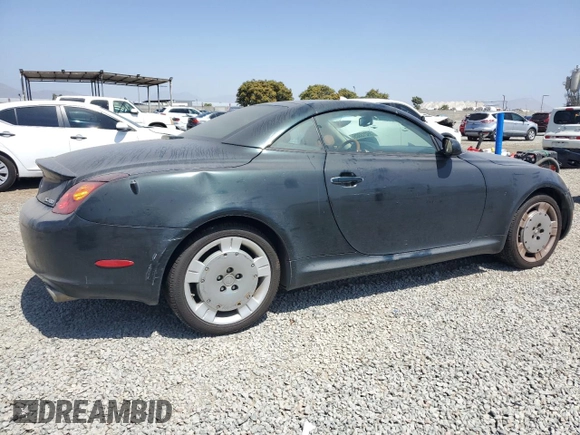 2002 Lexus SC 430 с VIN JTHFN48Y420024638, выставлен на аукционе Copart как лот 59213305 с пробегом 241 471 миль миль и Чистый • Clean title. История ставок и продаж доступна на DreamBid. Изображение 3.