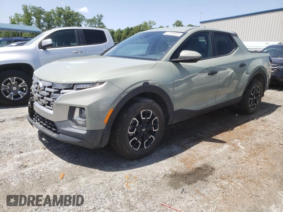 2023 Hyundai Santa Cruz SEL with VIN 5NTJBDAE9PH054993, listed as a Copart auction lot 57294935 with 46,527 mi miles and Salvage title. Bid and sale history available at DreamBid. Image 1.