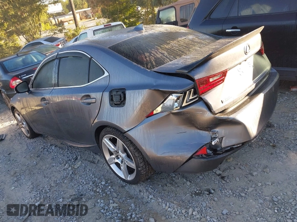 2016 Lexus IS 350 with VIN JTHCE1D24G5011546, listed as a IAAI auction lot 40626369 with 103,178 mi miles and . Bid and sale history available at DreamBid. Image 3.