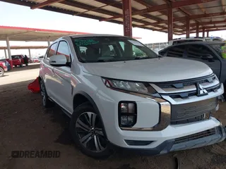 2020 Mitsubishi Outlander ES with VIN JA4AR3AU0LU007700, listed as a IAAI auction lot 42644182 with 52,596 mi miles and . Bid and sale history available at DreamBid. Image 1.