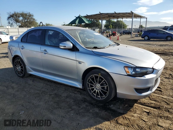 2015 Mitsubishi Lancer ES with VIN JA32U2FU4FU021260, listed as a Copart auction lot 77233514 with 99,548 mi miles and Salvage Title. Bid and sale history available at carsss.com. Image 4.