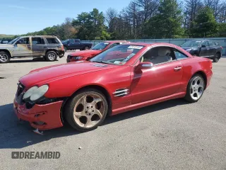 2004 Mercedes-Benz SL 500 with VIN WDBSK75F04F082189, listed as a Copart auction lot 61618164 with Not provided miles and Non repairable. Bid and sale history available at DreamBid. Image 1.