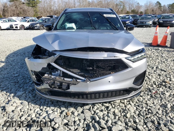 2024 Acura MDX Type S w/Advance Package with VIN 5J8YD8H81RL000215, listed as a Copart auction lot 86654074 with 29,951 mi miles and Salvage Title. Bid and sale history available at carsss.com. Image 5.