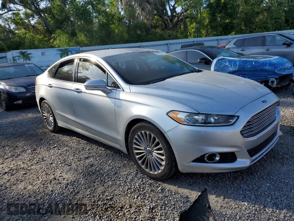 2013 Ford Fusion Titanium with VIN 3FA6P0K90DR242977, listed as a Copart auction lot 50808875 with 95,377 mi miles and Salvage Title. Bid and sale history available at carsss.com. Image 4.