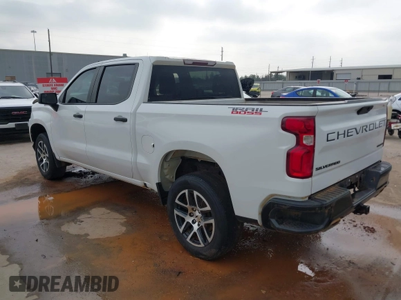 2020 Chevrolet Silverado 1500 Custom Trail Boss with VIN 3GCPYCEF9LG151425, listed as a IAAI auction lot 41541510 with 118,728 mi miles and . Bid and sale history available at DreamBid. Image 3.