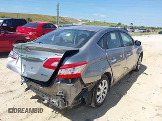 2014 Nissan Sentra S with VIN 3N1AB7AP1EY310161, listed as a IAAI auction lot 39171934 with 97,301 mi miles and . Bid and sale history available at DreamBid. Image 4.