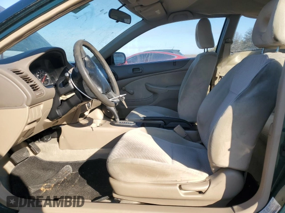 2002 Honda Civic DX with VIN 1HGEM222X2L072623, listed as a Copart auction lot 45855475 with 109,354 mi miles and Clean Title. Bid and sale history available at DreamBid. Image 7.