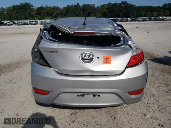 2013 Hyundai Accent GS z VIN KMHCT5AE3DU081887, wystawiony jako Copart lot #63272094 z przebiegiem 124 523 mil mil oraz Nie do naprawy • Non repairable. Historia ofert i sprzedaży dostępna na DreamBid. Obrazek 6.
