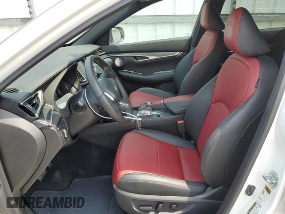 2023 Infiniti QX50 Sport with VIN 3PCAJ5FA4PF121110, listed as a Copart auction lot 65622154 with 9,708 mi miles and Salvage title. Bid and sale history available at DreamBid. Image 7.