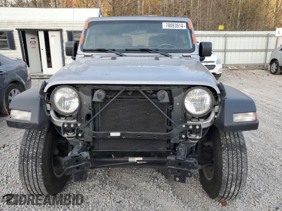 2021 Jeep Wrangler Sport S with VIN 1C4GJXAN6MW542771, listed as a Copart auction lot 78093614 with 26,675 mi miles and Salvage Title. Bid and sale history available at DreamBid. Image 5.