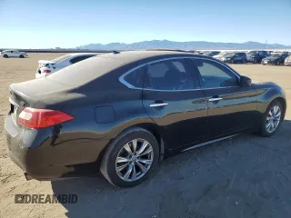 2012 Infiniti M37 with VIN JN1BY1AP4CM331988, listed as a Copart auction lot 80298104 with 165,704 mi miles and Salvage Title. Bid and sale history available at carsss.com. Image 3.