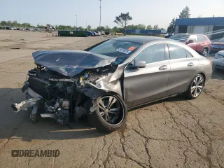 2014 Mercedes-Benz CLA 250 with VIN WDDSJ4EB2EN031483, listed as a Copart auction lot 59310925 with Not provided miles and Salvage title. Bid and sale history available at DreamBid. Image 1.