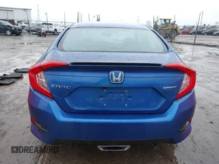 2020 Honda Civic Sedan Sport with VIN 2HGFC2F85LH588246, listed as a IAAI auction lot 41209597 with 45,220 mi miles. Bid and sale history available at carsss.com. Image 16.
