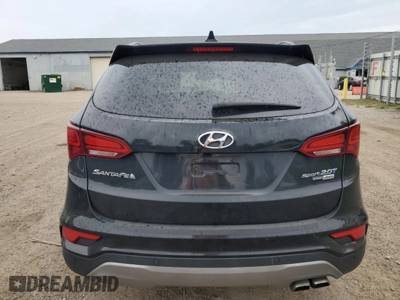 2017 Hyundai Santa Fe Ultimate with VIN 5XYZWDLA2HG450918, listed as a Copart auction lot 64413195 with 130,500 mi miles and Clean title. Bid and sale history available at DreamBid. Image 6.