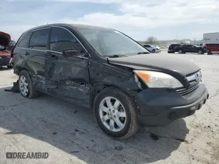2007 Honda CR-V EX-L with VIN JHLRE38747C010327, listed as a Copart auction lot 49726825 with 172,576 mi miles and Salvage Title. Bid and sale history available at carsss.com. Image 4.