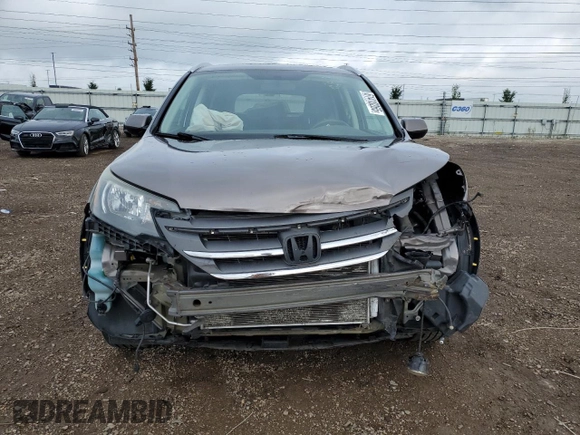 2012 Honda CR-V EX-L with VIN 5J6RM4H73CL048416, listed as a Copart auction lot 61410265 with 107,160 mi miles and Salvage title. Bid and sale history available at DreamBid. Image 5.