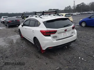 2017 Subaru Impreza Premium with VIN 4S3GTAB65H3735130, listed as a IAAI auction lot 41721530 with 102,261 mi miles. Bid and sale history available at carsss.com. Image 3.