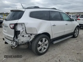 2016 Chevrolet Traverse LTZ z VIN 1GNKVJKD6GJ103208, wystawiony jako Copart lot #53154295 z przebiegiem 110 093 mil mil oraz Szkoda całkowita • Salvage title. Historia ofert i sprzedaży dostępna na DreamBid. Obrazek 3.