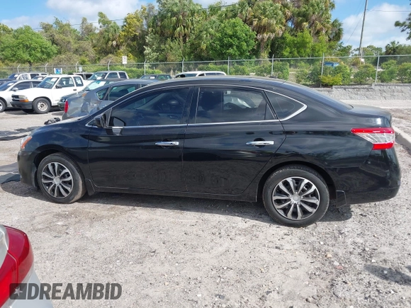 2015 Nissan Sentra SV with VIN 3N1AB7AP0FL628268, listed as a IAAI auction lot 41947178 with 186,460 mi miles and . Bid and sale history available at DreamBid. Image 14.