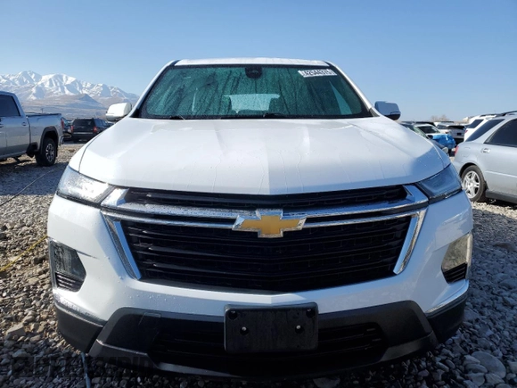 2022 Chevrolet Traverse LS with VIN 1GNEVLKWXNJ107625, listed as a Copart auction lot 42544375 with 46,280 mi miles and Salvage Title. Bid and sale history available at carsss.com. Image 5.