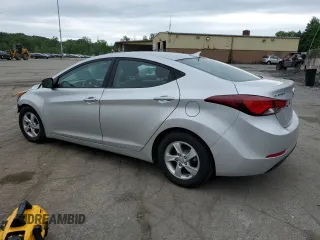 2015 Hyundai Elantra SE with VIN 5NPDH4AEXFH566691, listed as a Copart auction lot 61239075 with 165,317 mi miles and Salvage title. Bid and sale history available at DreamBid. Image 2.
