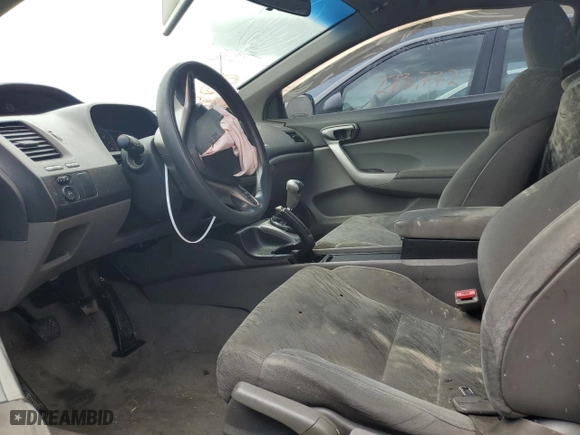 2008 Honda Civic Cpe EX with VIN 2HGFG11808H508249, listed as a Copart auction lot 54180604 with 217,182 mi miles and Non Repairable. Bid and sale history available at carsss.com. Image 7.