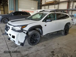 2024 Subaru Outback Wilderness with VIN 4S4BTGUD0R3266504, listed as a Copart auction lot 58838195 with 45,265 mi miles and Salvage title. Bid and sale history available at DreamBid. Image 1.