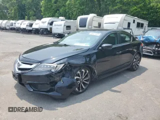 2018 Acura ILX Special Edition with VIN 19UDE2F46JA003958, listed as a Copart auction lot 60477455 with 64,959 mi miles and Salvage title. Bid and sale history available at DreamBid. Image 1.