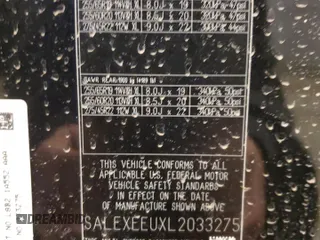 2020 Land Rover Defender X z VIN SALEXEEUXL2033275, wystawiony jako Copart lot #88715025 z przebiegiem 62 345 mil mil oraz Szkoda całkowita • Salvage title. Historia ofert i sprzedaży dostępna na DreamBid. Obrazek 13.