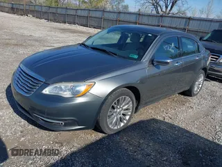 2012 Chrysler 200 Limited with VIN 1C3CCBCG4CN279473, listed as a IAAI auction lot 41983534 with 115,018 mi miles. Bid and sale history available at carsss.com. Image 2.