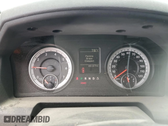 2015 Ram 1500 Tradesman with VIN 3C6RR7KT1FG700165, listed as a Copart auction lot 57486515 with 89,167 mi miles and Salvage title. Bid and sale history available at DreamBid. Image 9.