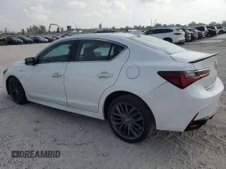 2020 Acura ILX w/Premium/A-SPEC Pkg with VIN 19UDE2F80LA004447, listed as a Copart auction lot 48059815 with 79,542 mi miles and Salvage Title. Bid and sale history available at carsss.com. Image 2.