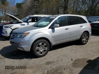 2009 Acura MDX Tech Pkg with VIN 2HNYD28629H529092, listed as a Copart auction lot 48763555 with 219,043 mi miles and Salvage Title. Bid and sale history available at carsss.com. Image 1.