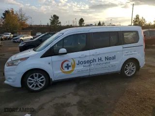 2015 Ford Transit Connect Wagon Titanium with VIN NM0GE9G74F1177870, listed as a Copart auction lot 81846684 with 53,094 mi miles and Salvage Title. Bid and sale history available at carsss.com. Image 1.