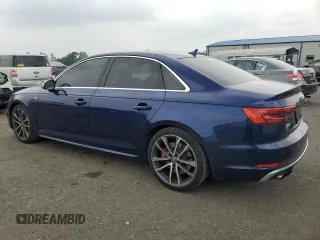 2018 Audi S4 Premium Plus with VIN WAUB4AF44JA002954, listed as a Copart auction lot 57782103 with 82,823 mi miles. Bid and sale history available at carsss.com. Image 2.