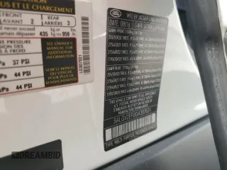 2016 Land Rover Range Rover Autobiography with VIN SALGV2EF0GA307531, listed as a Copart auction lot 53957505 with 53,230 mi miles and Salvage Title. Bid and sale history available at DreamBid. Image 13.