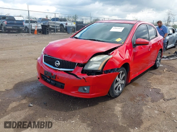 2012 Nissan Sentra S with VIN 3N1AB6AP9CL649240, listed as a IAAI auction lot 42082824 with 118,837 mi miles and . Bid and sale history available at DreamBid. Image 2.