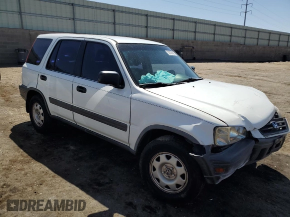 1999 Honda CR-V LX with VIN JHLRD2847XC019705, listed as a Copart auction lot 52220675 with 236,219 mi miles and Salvage Title. Bid and sale history available at carsss.com. Image 4.